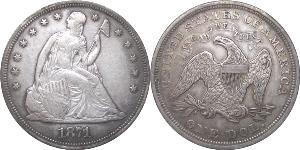1 Доллар США (1776 - ) Серебро 
