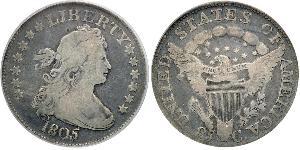 1 Доллар США (1776 - ) Серебро Anne Willing Bingham (1764-1801)