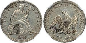 1 Доллар США (1776 - ) Серебро 