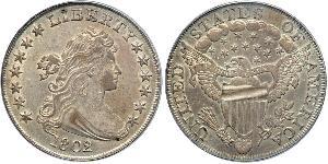 1 Доллар США (1776 - ) Серебро Anne Willing Bingham (1764-1801)