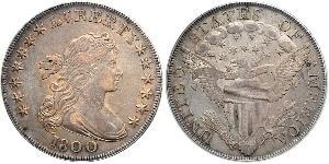 1 Доллар США (1776 - ) Серебро Anne Willing Bingham (1764-1801)