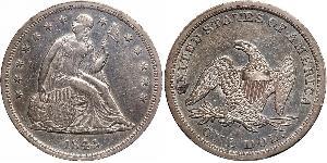 1 Доллар США (1776 - ) Серебро 