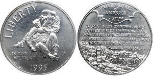 1 Доллар США (1776 - ) Серебро 