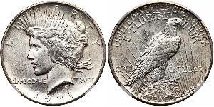 1 Доллар США (1776 - ) Серебро 