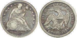 1 Доллар США (1776 - ) Серебро 