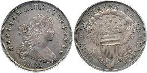 1 Доллар США (1776 - ) Серебро Anne Willing Bingham (1764-1801)