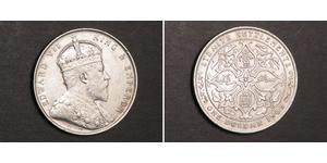 1 Доллар Стрейтс-Сетлментс (1826 - 1946) Серебро Эдуард VII (1841-1910)