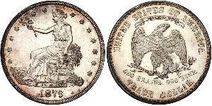1 Доллар США (1776 - ) Серебро/Медь 