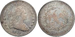 1 Доллар США (1776 - ) Серебро/Медь Anne Willing Bingham (1764-1801)