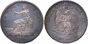1 Доллар США (1776 - ) Серебро/Медь 