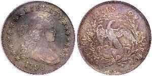 1 Доллар США (1776 - ) Серебро/Медь Anne Willing Bingham (1764-1801)