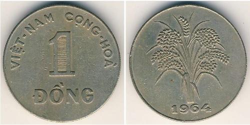 1 Донг Vietnam (1945 - ) Никель/Медь 