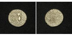 1 Драхма Western Chalukya Empire (973 - 1189) Срібло 