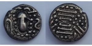 1 Драхма Western Chalukya Empire (973 - 1189) Срібло 