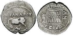1 Drachm Apollonia (Illyria) 銀 