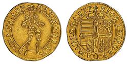 1 Дукат Австрия Золото Максимилиан III Австрийский (1558 – 1618)