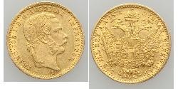 1 Дукат Австро-Венгрия (1867-1918) Золото Франц Иосиф I (1830 - 1916)