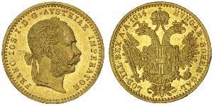 1 Дукат Австро-Венгрия (1867-1918) Золото Франц Иосиф I (1830 - 1916)