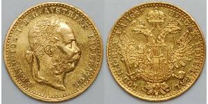 1 Дукат Австро-Венгрия (1867-1918) Золото Франц Иосиф I (1830 - 1916)