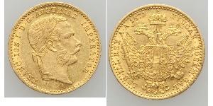 1 Дукат Австро-Угорщина (1867-1918) Золото Франц Иосиф I (1830 - 1916)