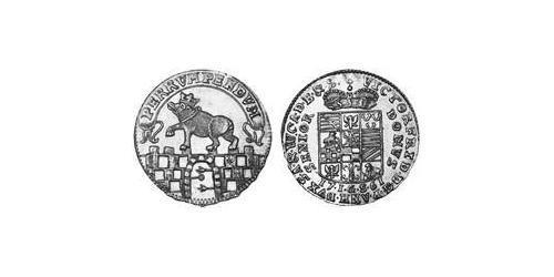1 Дукат Ангальт-Бернбург (1603 - 1863) Золото Victor Frederick, Prince of Anhalt-Bernburg (1700 – 1765)