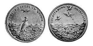 1 Дукат Ансбах (княжество) (1398–1792) Золото Charles William Frederick, Margrave of Brandenburg-Ansbach (1712 – 1757)