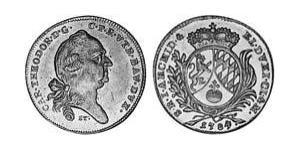 1 Дукат Бавария (курфюршество) (1623 - 1806) Золото 