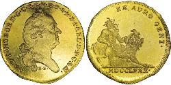 1 Дукат Баварія (курфюрство) (1623 - 1806) Золото 