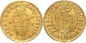 1 Дукат Венгрия (1989 - ) Золото Карл VI император Св. Римской империи (1685-1740)