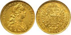 1 Дукат Габсбургская империя (1526-1804) Золото 