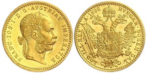 1 Дукат Габсбургская империя (1526-1804) Золото Франц Иосиф I (1830 - 1916)
