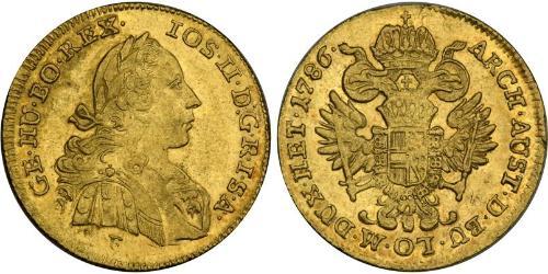 1 Дукат Габсбургская империя (1526-1804) Золото Joseph II, Holy Roman Emperor  (1741 - 1790)