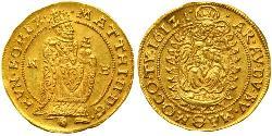 1 Дукат Габсбурзька імперія (1526-1804) Золото Matthias, Holy Roman Emperor (1557 - 1619)