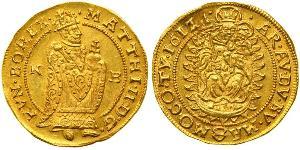 1 Дукат Габсбурзька імперія (1526-1804) Золото Matthias, Holy Roman Emperor (1557 - 1619)