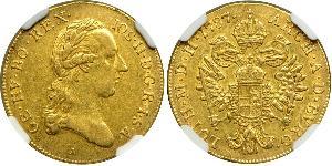 1 Дукат Габсбурзька імперія (1526-1804) Золото Joseph II, Holy Roman Emperor  (1741 - 1790)