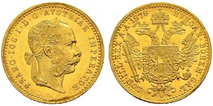 1 Дукат Габсбурзька імперія (1526-1804) Золото Франц Иосиф I (1830 - 1916)