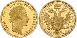 1 Дукат Габсбурзька імперія (1526-1804) Золото Франц Иосиф I (1830 - 1916)