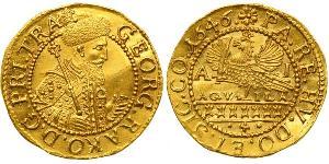 1 Дукат Княжество Трансильвания (1571-1711) Золото Ракоци Юрий І (1593-1648)