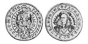 1 Дукат Княжество Трансильвания (1571-1711) Золото 
