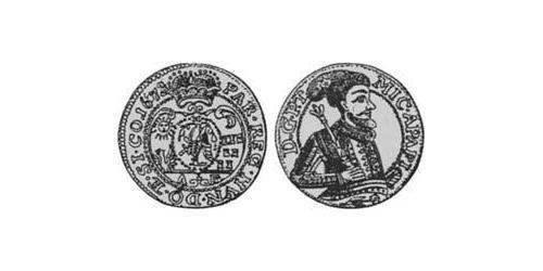 1 Дукат Княжество Трансильвания (1571-1711) Золото 