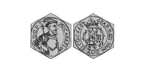 1 Дукат Княжество Трансильвания (1571-1711) Золото 
