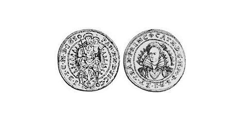 1 Дукат Княжество Трансильвания (1571-1711) Золото 