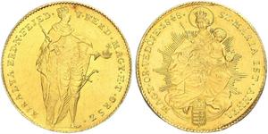 1 Дукат Королевство Венгрия (1000-1918) Золото 