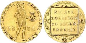 1 Дукат Королевство Нидерланды (1815 - ) Золото 