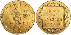 1 Дукат Королевство Нидерланды (1815 - ) Золото 