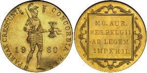 1 Дукат Королевство Нидерланды (1815 - ) Золото 