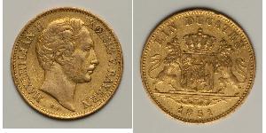 1 Дукат Королівство Баварія (1806 - 1918) Золото Максиміліан II (король Баварії)(1811 - 1864)