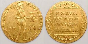 1 Дукат Королівство Нідерланди (1815 - ) Золото 