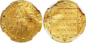 1 Дукат Королівство Нідерланди (1815 - ) Золото 