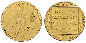 1 Дукат Королівство Нідерланди (1815 - ) Золото 